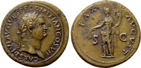 DOMITIAN (Caesar, 69-81). Sestertius. Rome.