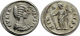 JULIA DOMNA (Augusta, 193-217). Limes Denarius.
