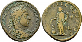 ELAGABALUS (218-222). Sestertius. Rome.