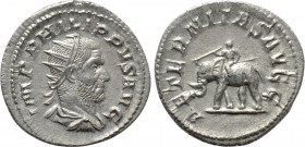 PHILIP I THE ARAB (244-249). Antoninianus. Rome. Saecular Games/1000th Anniversary of Rome issue.