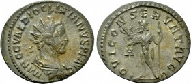 DIOCLETIAN (284-305). Antoninianus. Lugdunum.
