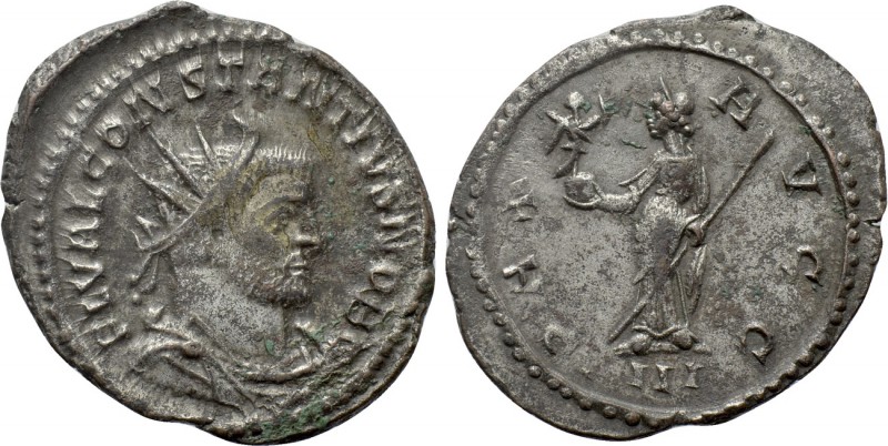 CONSTANTIUS (Caesar, 293-305). Antoninianus. Lugdunum. 

Obv: FL VAL CONSTANTI...