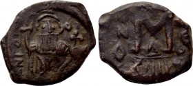 CONSTANS II (641-668). Follis. Contemporary imitation of uncertain mint.