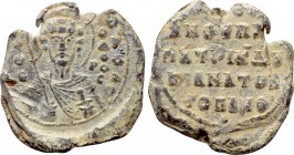 BYZANTINE LEAD SEALS. Uncertain (Circa 11th century).