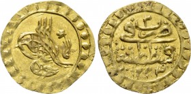 OTTOMAN EMPIRE. Mahmud II (AH 1223-1255 / 1808-1839 AD). GOLD Çeyrek or Rubiye. Constantinople (Istanbul) mint. Dated AH 1223//2 (1809 AD).