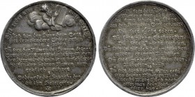 GERMANY. Silver Medal (Circa 1700). Possibly by Wermuth. The Ten Commandments.