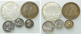 5 Coins of France.