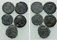 5 Coins of Procopius.