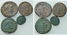 4 Late Roman Coins.