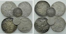 6 Modern Coins.