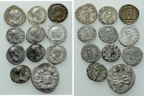 11 Roman and Greek Coins.