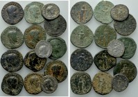 14 Roman Coins of the 3rd Century.
