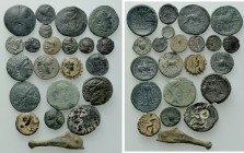 22 Greek Coins.