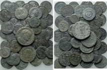 Circa 45 Late Roman Coins.