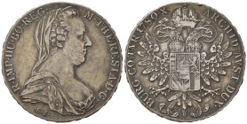 AUSTRIA. Maria Teresa tallero 1780 zecca Roma. Ag (27,99 g). BB+
