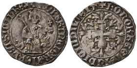 NAPOLI. Roberto d'Angiò (1309-1343). Gigliato Ag (3,98 g). MEC 14, 698; MIR 28. BB