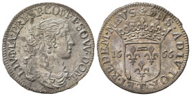 TASSAROLO. Livia Centurioni Oltremarini (1616-1688), moglie di Filippo Spinola. Luigino 1666. Ag (2,04 g). Cammarano 369. R1. SPL