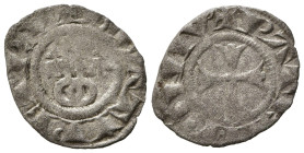 VITERBO. Patrimonio di San Pietro. Sede Vacante (1268-1271). Denaro paparino. Mi (0,52 g). MIR 132. raro. MB
