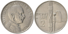 Regno d'Italia. Vittorio Emanuele III (1900-1943). Buono da 2 lire 1923 "Fascio". Gig. 105. SPL+/qFDC