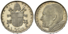 VATICANO. Giovanni Paolo II. 500 lire anno I. Ag. qFDC