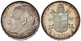 VATICANO. Giovanni Paolo II. 500 lire anno II. Ag. FDC