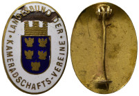 MEDAGLIE ESTERE – AUSTRIA – 1934/1938, distintivo di un'associazione statale di camerati della bassa Austria ("kameradschafts landesbund der vereine")...
