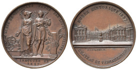 Medaglie estere. Francia. Medaglia 1837 "Musee de Versailles". AE (9,63 g - 25,8 mm). SPL+