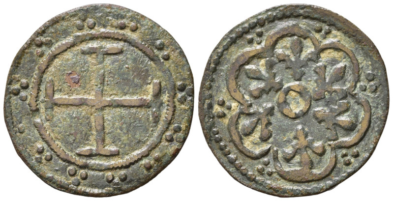 Tessera Mercantile XIII-XIV sec. AE (2,53 g). BB