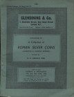 GLENDINING & CO. London, 17 – June, 1969. Catalogue of a collection of Roman silver coins ( Augustus to Clodius Albinus ) formed by G.R. Arnold. Pp. 6...