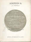 MUNZEN UND MEDAILLEN. Auktion 65. Basel, 14 – Februar, 1984. Deutsche munzen, Scweizer munzen und medaillen, renaissance medaillen. Pp. 83, nn. 870, t...