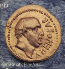 NUMISMATIC FINE ARTS. Auction, XXII. Beverly Hills, 1 - June, 1989. Ancient Greek & Roman coins. Nn. 386, tutti ill b\n + tavole di ingrandimenti. ril...