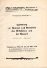 ROSENBERG S. - Katalog, 71\ 74 \76. Frankfurt am Main, 23 - Marz, 1932.\ 5 - Dezember, 1932. \ 20 - April, 1933. n. 3 cataloghi. Sammlung munzen und m...