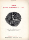 SCHULMAN J. – Amsterdam, 26 – April, 1976. Greek – Roman and Byzantine coins. Pp. 46, nn. 5001 – 5639, tavv. 24. Ril. ed. ottimo+B6 stato, importante ...