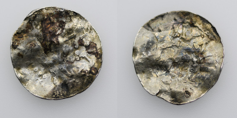 Germany. Saxony. Bernhard II 1011-1059. AR Denar (18mm, 0.97g). Lüneburg mint. S...