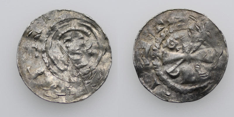 Germany. Archdiocese of Magdeburg. Anonymous c. 1050. AR Denar (18mm, 1.24g). Gi...
