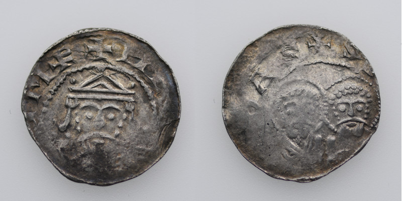 Germany. Duchy Saxony. Goslar. Heinrich III 1046-1056. AR Denar (18mm, 1.00g). H...
