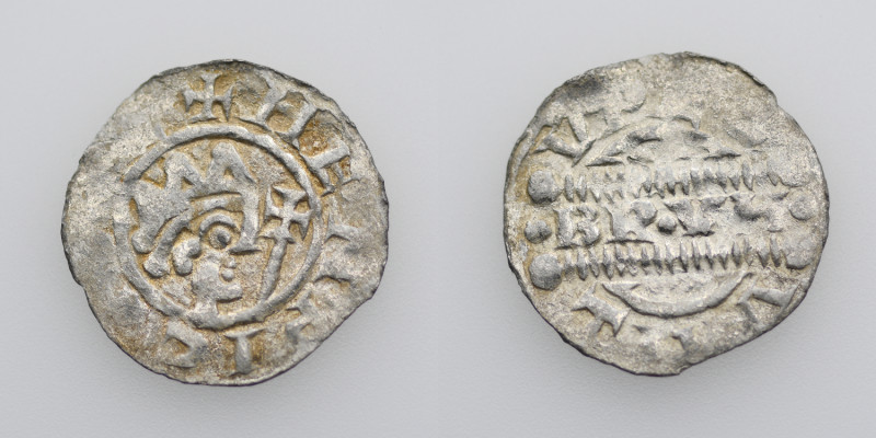 The Netherlands. Friesland. Bruno III 1050-1057. AR Denar (17mm, 0.49g). Leeuwar...