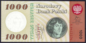 Banknoten - Ausland - Polen
Narodowy Bank, 1000 Zloty 29.10.1965. I Pick 141.
