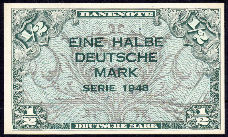 Banknoten - Die deutschen Banknoten ab 1871 nach Rosenberg - Westliche Besatzung...