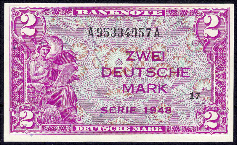 Banknoten - Die deutschen Banknoten ab 1871 nach Rosenberg - Westliche Besatzung...