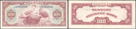 Banknoten - Die deutschen Banknoten ab 1871 nach Rosenberg - Westliche Besatzungszonen und BRD, ab 1948
100 Deutsche Mark (roter Hunderter), Serie 19...