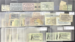 Banknoten - Lots - Deutschland
Berlin, schöne Sammlung von ca. 130 Verkehrsausgaben. Darunter auch bessere Scheine wie z.B. Braunkohlen und Brikett-I...