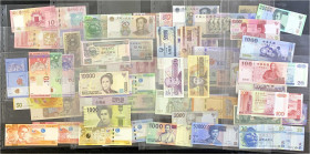 Banknoten - Lots - Ausland
Asien, Sammlung von insgesamt 77 Banknoten. Dabei China, Hong Kong, Indonesien, Korea, Macau Malaysia und Philippinen, mei...