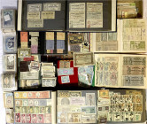 Banknoten - Lots - Allgemein
Nachlass mit tausenden Scheinen, meist Notgeldscheine aus Deutschland, darunter Serien- und Kleingeldscheine, Inflation ...