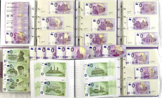 Banknoten - Lots - Allgemein
Euro-Souvenir-Scheine, schöne Sammlung der 0€ Banknoten von 2017-2021. 4 Safe-Vordruckalben der Jahre 2017-2020 laut Ein...