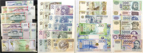 Banknoten - Lots - Allgemein
2 Briefmarkenalben mit insgesamt über 600 Banknoten aus aller Welt, dabei Argentinien, Brasilien, Chile, etwas Deutschla...