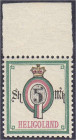 5 Sh / 5 M Freimarke 1879, postfrisches Exemplar vom Oberrand, unsigniert. Selten im Angebot. ** Michel 20.