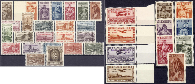 Jahrgang 1934, komplett in postfrischer Erhaltung. Mi. 680,-€. ** Michel 171-205...