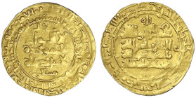 Orientalische Goldmünzen - Ghaznawiden - Masud I. Nizam al-Din ibn Mahmud 1030-1041 (AH 421-432)
Dinar AH 426 = 1035/1036, Nishapur. 3,22 g. sehr sch...