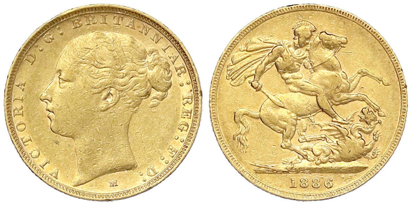Ausländische Goldmünzen und -medaillen - Australien - Victoria, 1837-1901
Sover...
